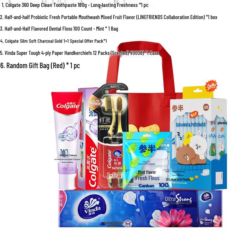 Colgate Gentle Clean Oral Care Gift Pack