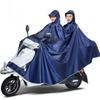 New Model Raincoat for Two-Person Electric Scooter/Motorcycle, Adult Riding Poncho for Single Rider, Enlarged and Thickened