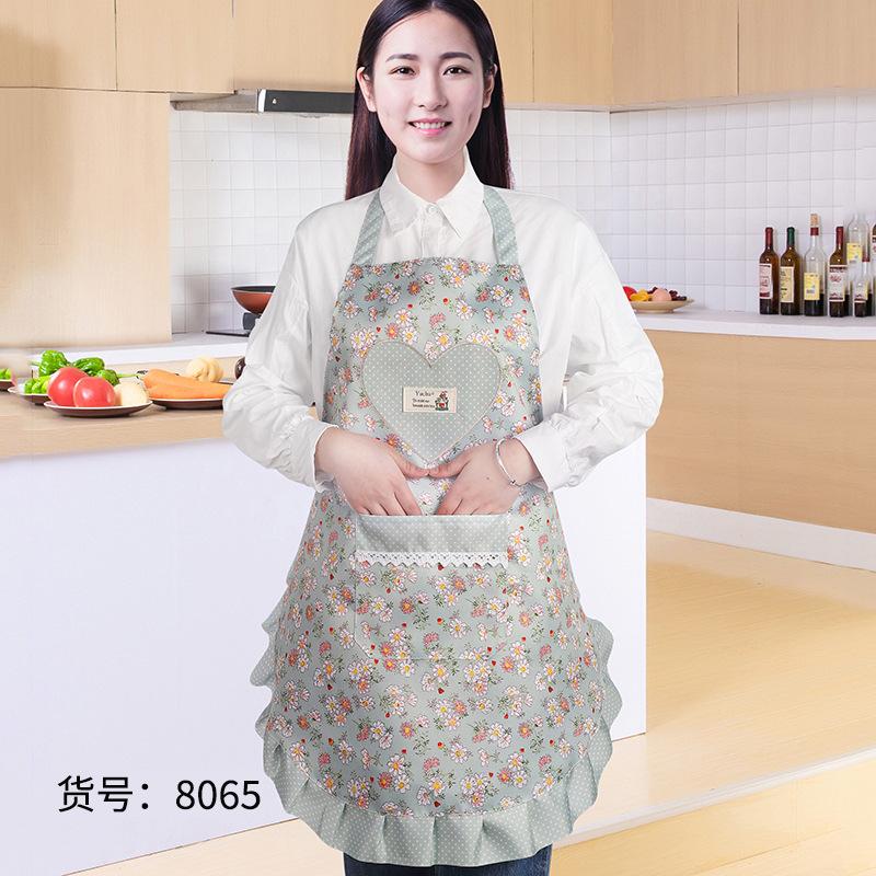 Home Apron, Pocket Apron, Breathable Cooking, Waist Cinching Workwear