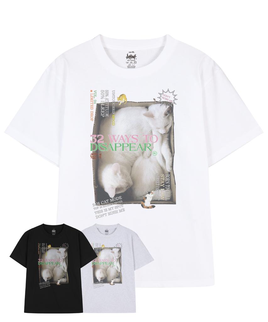 DRIFTOUT Disturber Cat Short Sleeve T-Shirt (3 Colors)