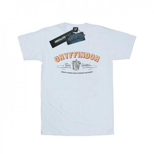 Harry Potter Womens/Ladies Gryffindor Team Quidditch Cotton Boyfriend T-Shirt