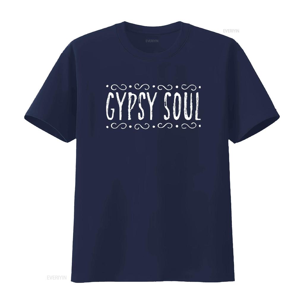 Mens Gypsy Soul Hippie Free Spirit T Shirt Black 4X Large Vintage Washed Streetwear Versatile Top For Everyday Wear Comfortable
