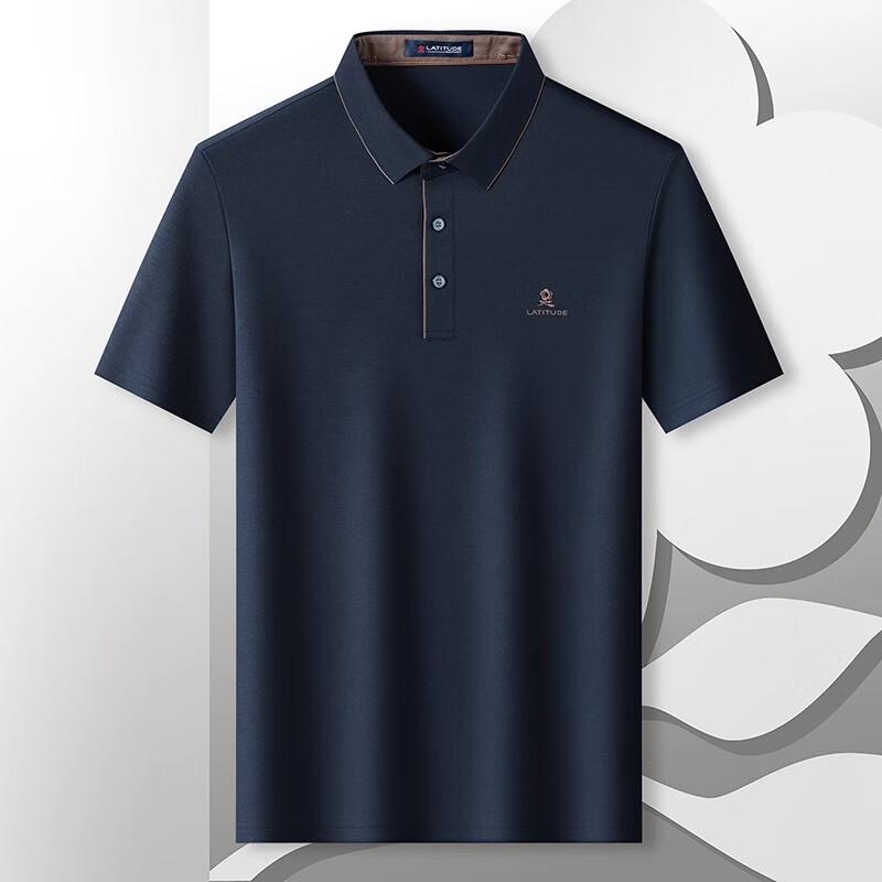 

MONTAGUT Men s Lightweight Cooling Business Casual Short-Sleeve Polo Shirt L