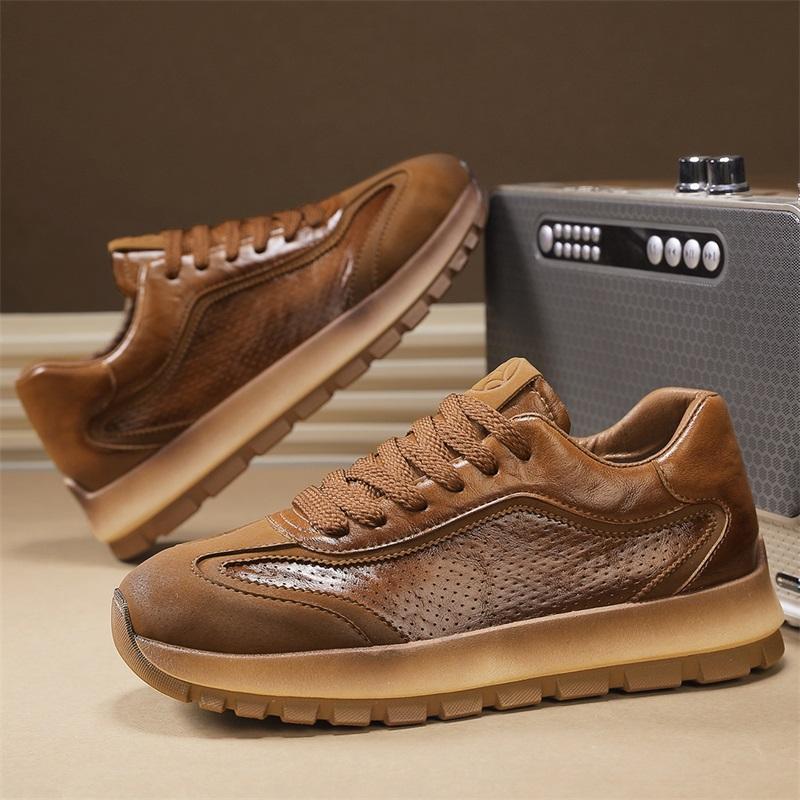 

Модные кроссовки CYYTL Мужская повседневная обувь Модная уличная платформа Теннис Бег Спорт Пеший туризм Роскошные Скейтборд Дизайнерские Лоферы Кожа 39