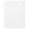 MUJI Refillable Clear B5 26 10 NAB51A1A Pockets, Semi-Transparent, Size, Holes, Sheets,