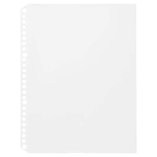 MUJI Refillable Clear B5 26 10 NAB51A1A Pockets, Semi-Transparent, Size, Holes, Sheets,