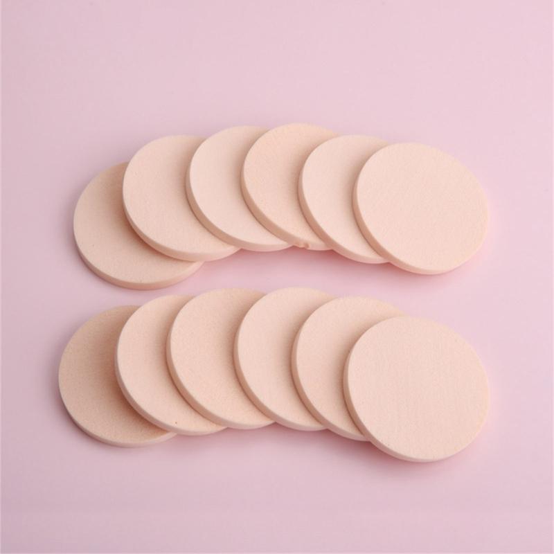 12Pcs Face Sponges Set Soft Makeup Blending Puff For Cosmetic Application Soft Foam Puff Face Cleansing Pads