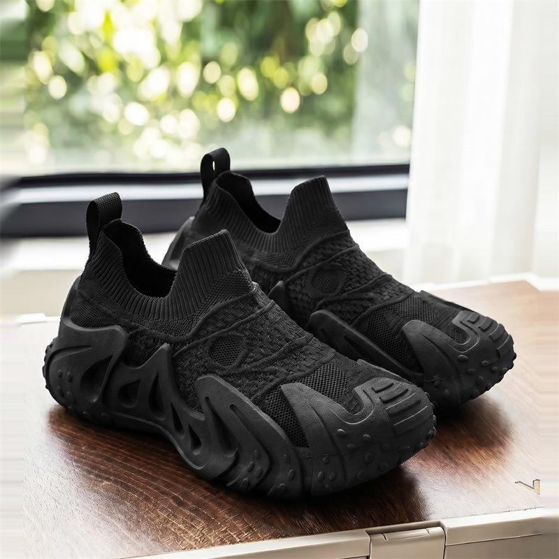 New ModelSummer Breathable Fly-Woven Mesh Sneakers Men'S Casual Shoes Sneakers Non-Slip Dad Shoes Men'S Shoes