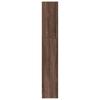 Bookshelf Brown Oak Effect 80 x 24 x 143 cm Engineered Wood