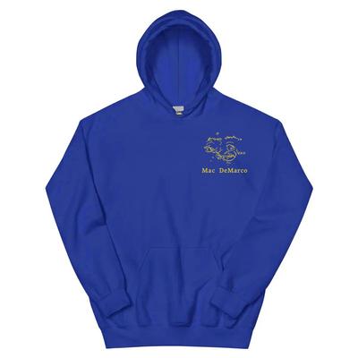 Hanorac One Wayne G Mac DeMarco Imprimeu Grafic Chitară Hanorace Fleece Casual Mânecă Lungă Bărbați Femei Haine Hanorac