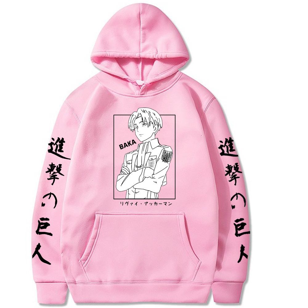 Attack on Titan Hoodies Women Long Sleeve Hooded Sweatshirts Unisex Cool Casual Streetwear Y2K Street Fashion Clothing