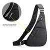 Bolsa Tiracolo - Bolsa Cruzada Anti-roubo para Homens e Mulheres Bolsa Tiracolo para Peito para Viagem, Esporte, Trabalho Mochila Casual