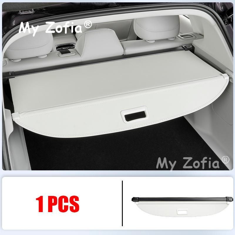 For LEAPMOTOR B10 2025 2026 Car Trunk Canvas Cargo Cover Retractable Luggage Rack Waterproof Privacy Protector Accessories