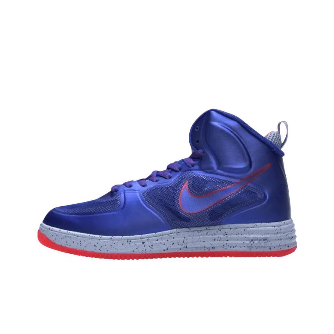 

Nike Lunar Force 1 Fuse Game Royal Men Sneakers Blue Wolf-Grey Siren-Red 580616-400 41