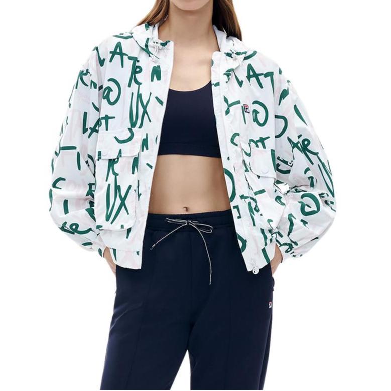 Fila Athletics Woven Hooded Jacket Women Jackets A11W213701F-ZA