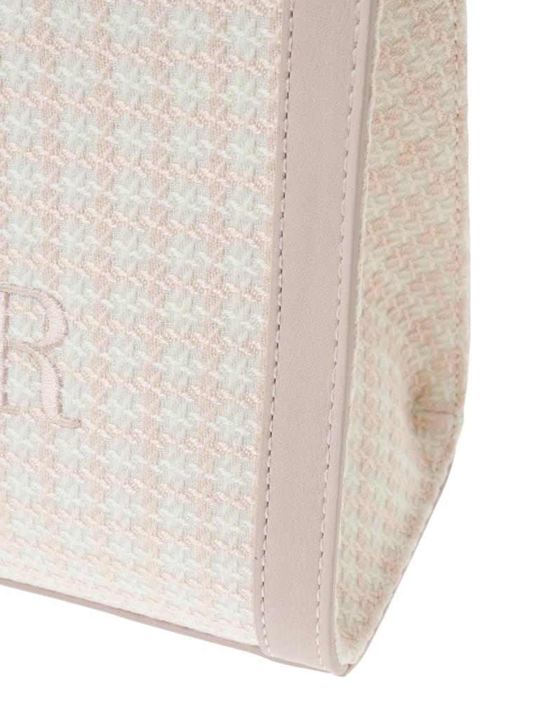 Maison de FLEUR Tweed Quadratische 2-Wege-Tragetasche, Braun, 8A43F0J4100
