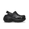 Crocs Zueco Bubble Crush Triple Negro Zapatillas Unisex 210061-0WC