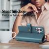 Crossbody Zipper Cards Solt Magnetic Wallet Leather Case For iPhone 17 Pro Max 16 Plus 15 14 13 Long Lanyard Bag Kickstand Cover