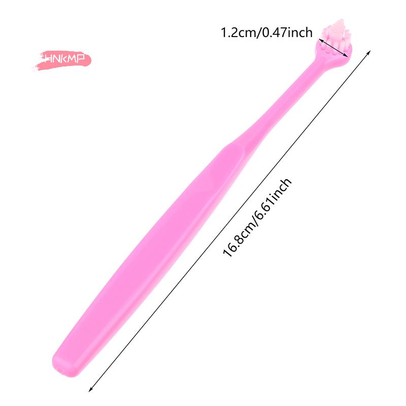 1Pc Orthodontic Interdental Brush Single-Beam Soft Toothbrush Small Head Soft Bristles for Adult Oral Care And Teeth Cleaning