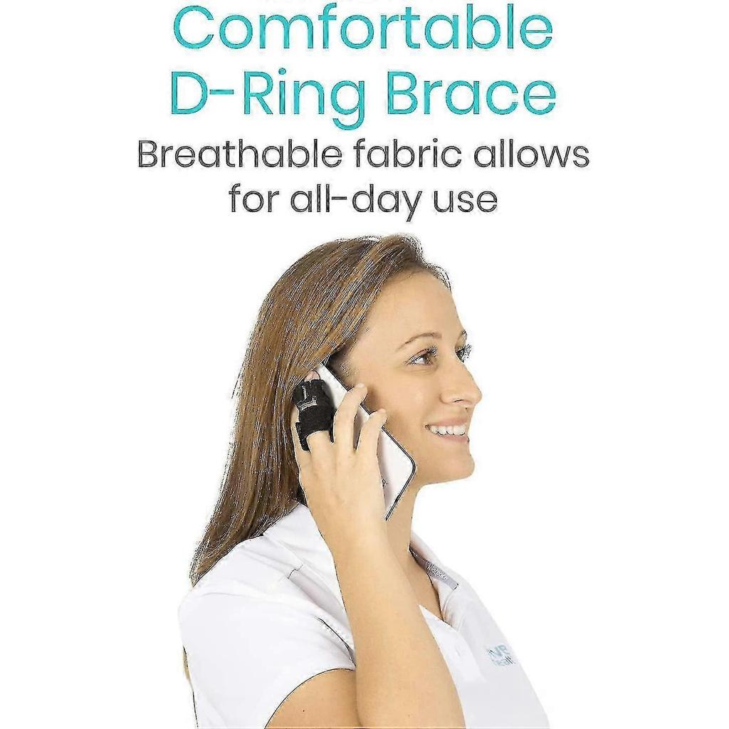 Adjustable Trigger Finger Splint Brace, Finger Support Ring & Thumb Stabilizer for Stiffness & Pain Relief, Universal Fit for Left & Right Hand