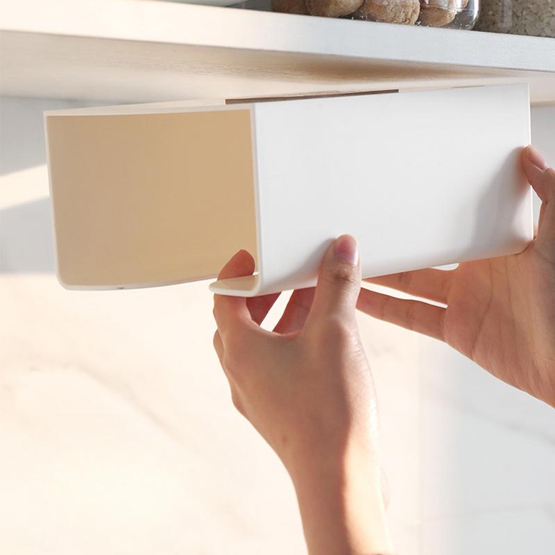 Verdickte Multifunktionale Taschentuchbox Stanzfreie Taschentuchbox Wandmontierte Toilettenpapierbox