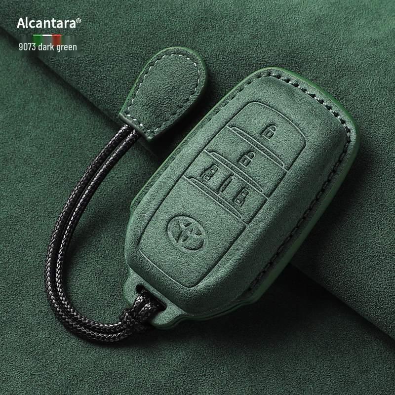 High-End Suede Key Bag for Toyota Sienna, Alphard, Vellfire, Grand Highlander