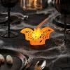 Decorative LED Light for Parties Halloween Witch Hat Pumpkin Lamp, Bat Skull Hollow Night Creative Home Decor Party, Spooky Tabletop Haunted
