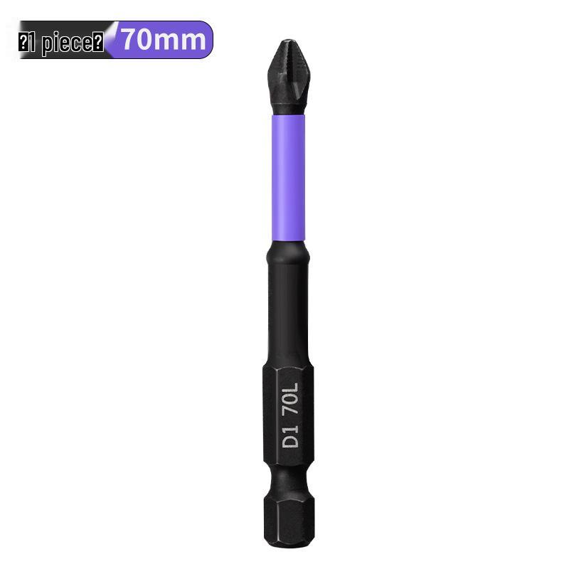 Bit Magnetic Phillips PH2 Îmbunătățit - Rezistent la Impact, Anti-Alunecare, Rezistent la Șocuri cu Cap de Șurubelniță