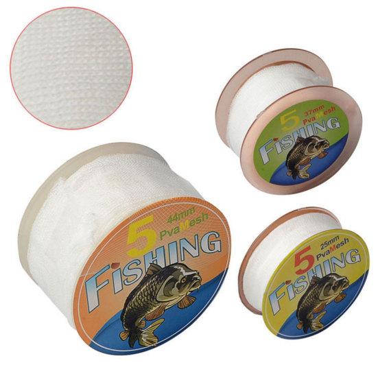 5m Outdoor Dissolving PVA Mesh Net Refill Carp Fishing Stocking Rig Bait Bags