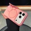 Magnetic Official Clear Phone Case for For Iphone 1 16 17 Pro Max 16Pro 17Pro  Liquid Silicone Shockproof Protector Cover
