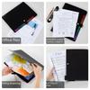 Multi-layer A4 Classification Folder with 7 Color Tabs for Student Test Papers