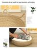 Rattan Woven Cat Nest: Handmade Cool Summer Bed, Universal for All Seasons