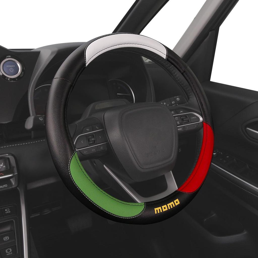 MOMO TRICOLORE Steering Wheel Cover, Italy, Milan, Size Small