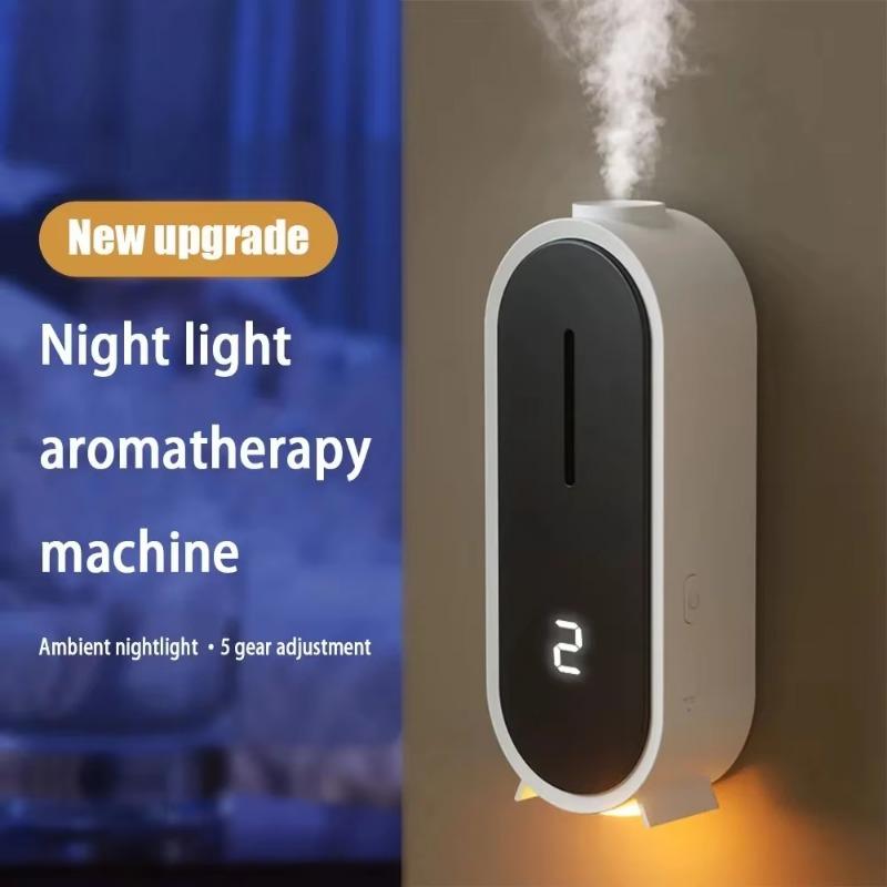 Wall-Mounted Perfume Essential Oils Diffuser Automatic Fragrance Sprayer Home Air Freshener Aromatherapy Machine Hilton Oil
