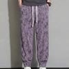 Men's Plus Size Tie-Dye Jogger Pants, Elastic Waist Casual Summer Trousers (4XL-10XL)