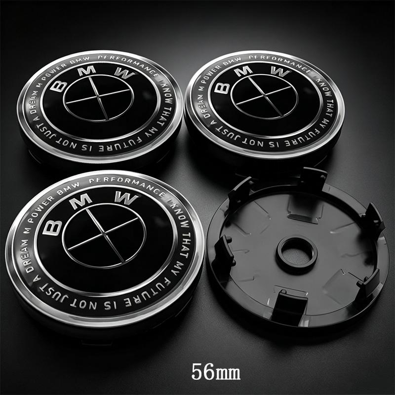 For BMW M 2026 New 4pcs 68mm Car Wheel Center Cap Logo Hub Badge Rims Cover For BMW E46 E39 E53 E65 F34 G30 F15 G70 G08 G07 G05 E66 E90 G26 F30 F31