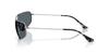 lens width 0RB3780 Ray-Ban sunglasses, unisex, frame/gunmetal, lens/crystal blue-gray, 63mm,