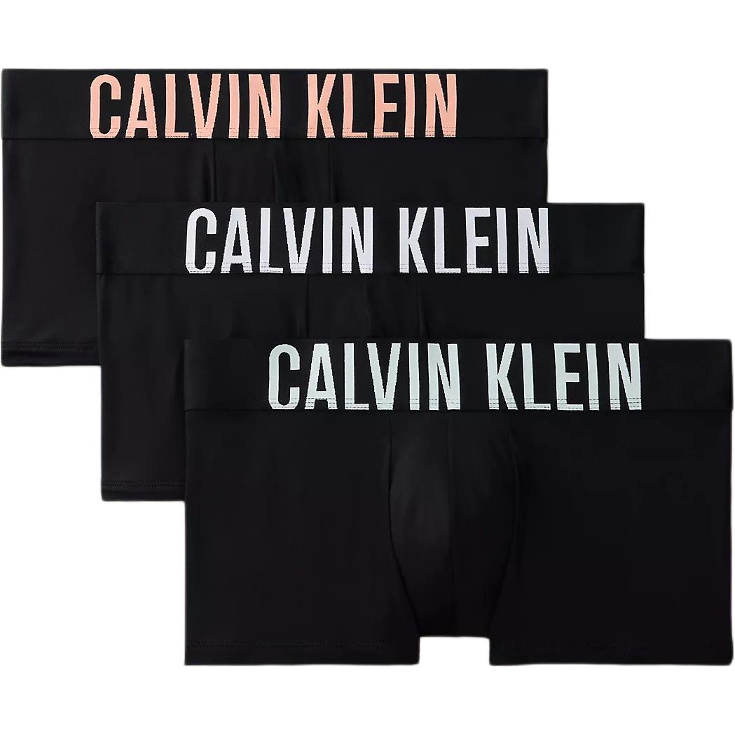 Calvin Klein Трусы-боксеры средней посадки с надписями, удобные, 3 штуки, мужское нижнее белье NB2611-924 S