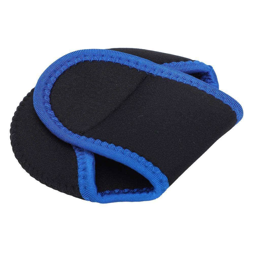 2PCS Neoprene Fishing Reel Bag Anti-Collision Soft Baitcast Reel Cover Breathable Fishing Reel Protective Case Outdoor Fishing