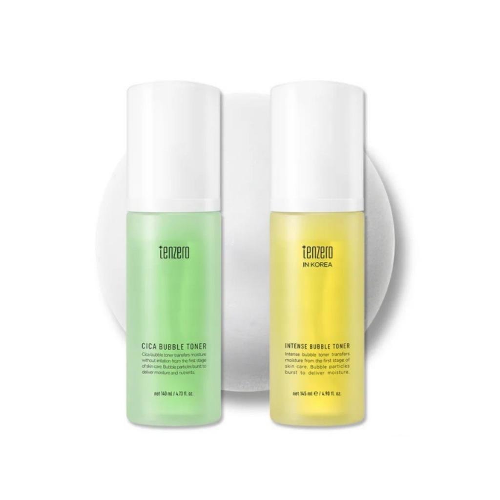 TENZERO Bubble Toner 140 ml – Intensives Vitamin / CICA Beruhigendes Schaumtonikum