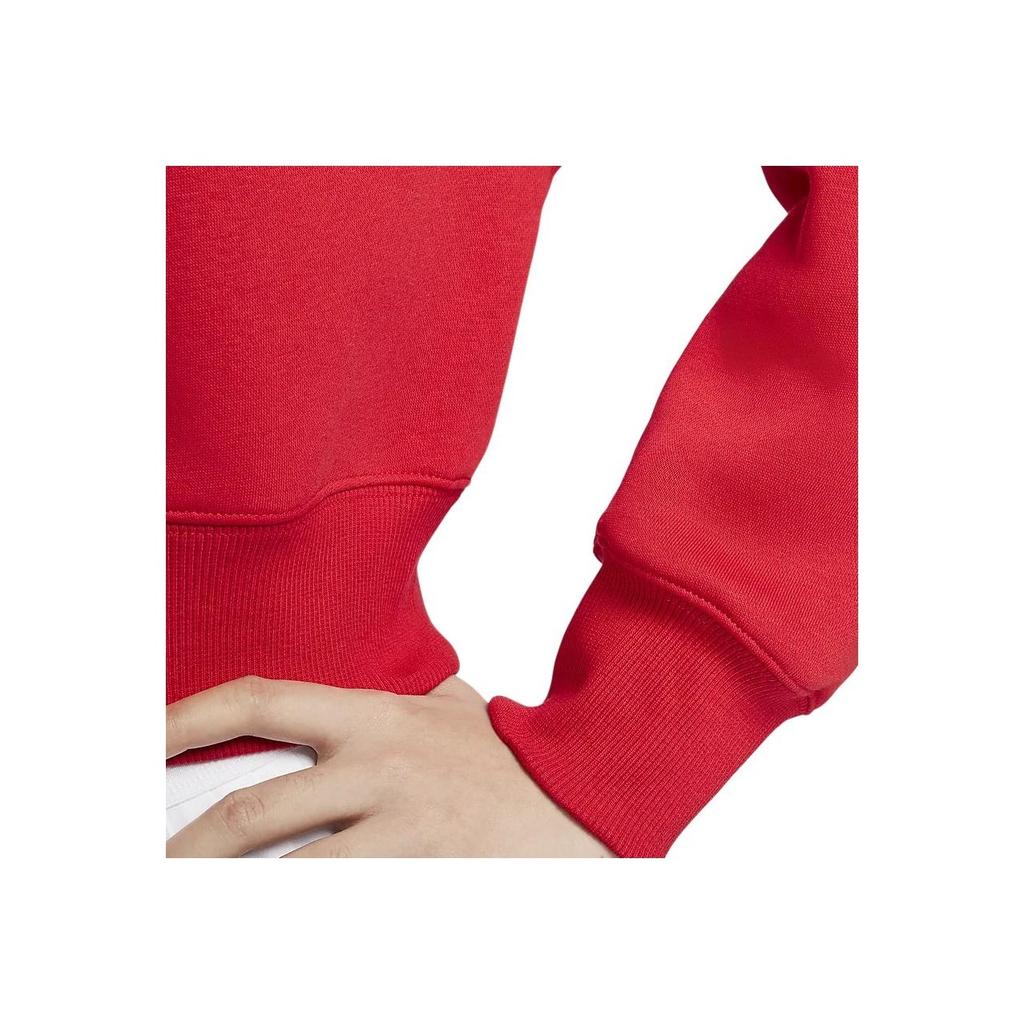 Nike Dragon Dance New Year Series Sportswear Phoenix Fleece Solid Color Stand Collar Half Zip Casual Fleece Sweatshirt Women sweatshirt Red DQ5768-657