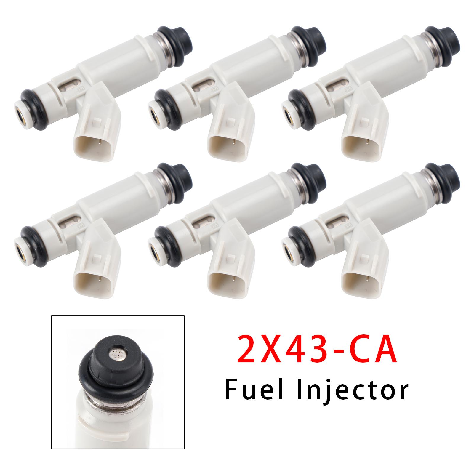 

6 шт. Паливний інжектор для Jaguar Ford X-Type 2.1L V6 01-09 2X43-CA 2X43CA