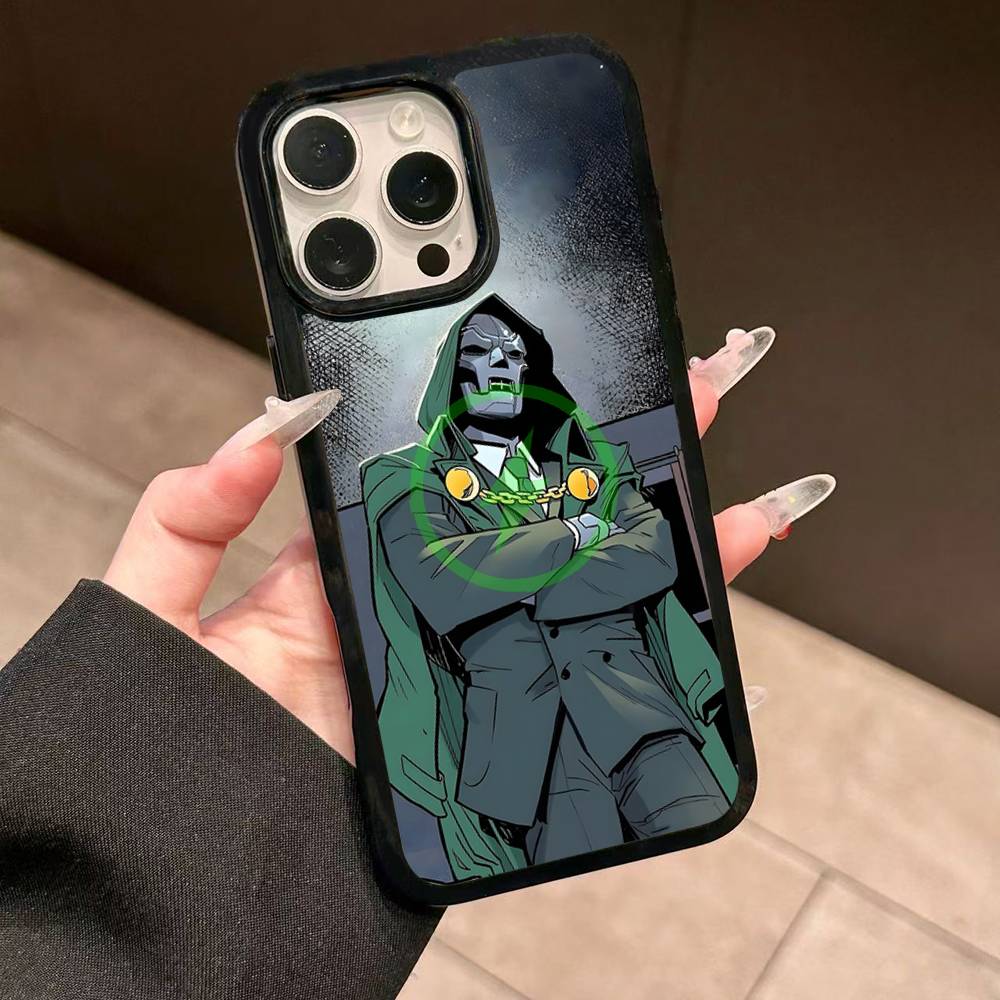 M-MF Rapper D-DOOM Magnetic Wireless Phone Case For IPhone 17 16 15 14 Plus 13 12 11 Pro Max