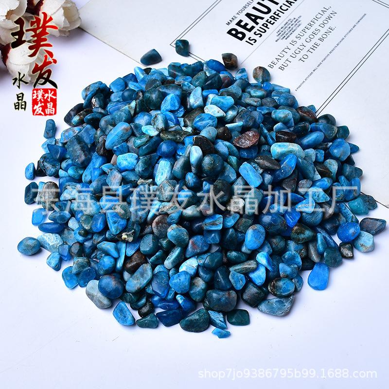 Blue-Grey Apatite Gravel Fish Tank Substrate