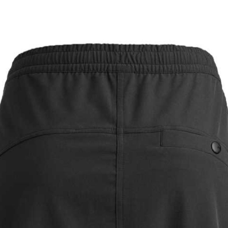 Under Armour SS25 Her Solid Color Casual Long Skirt Women Black 6005993-001