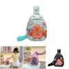 Cute Cartoon Capybara Kid Shoulder Bag With Durable Polyester Lining For Daily Activities