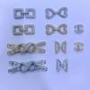 Gold Plated Copper Zirconia DIY Clasp Set Creative Jewelry Crafting Clasps with Zircon for Bracelet & Necklace DIY