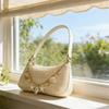 Yogodlns Summer Straw Handbag Purse Chic Weaving Shoulder Bags with Seashell Embellishments Tote Bag for Women Vacation