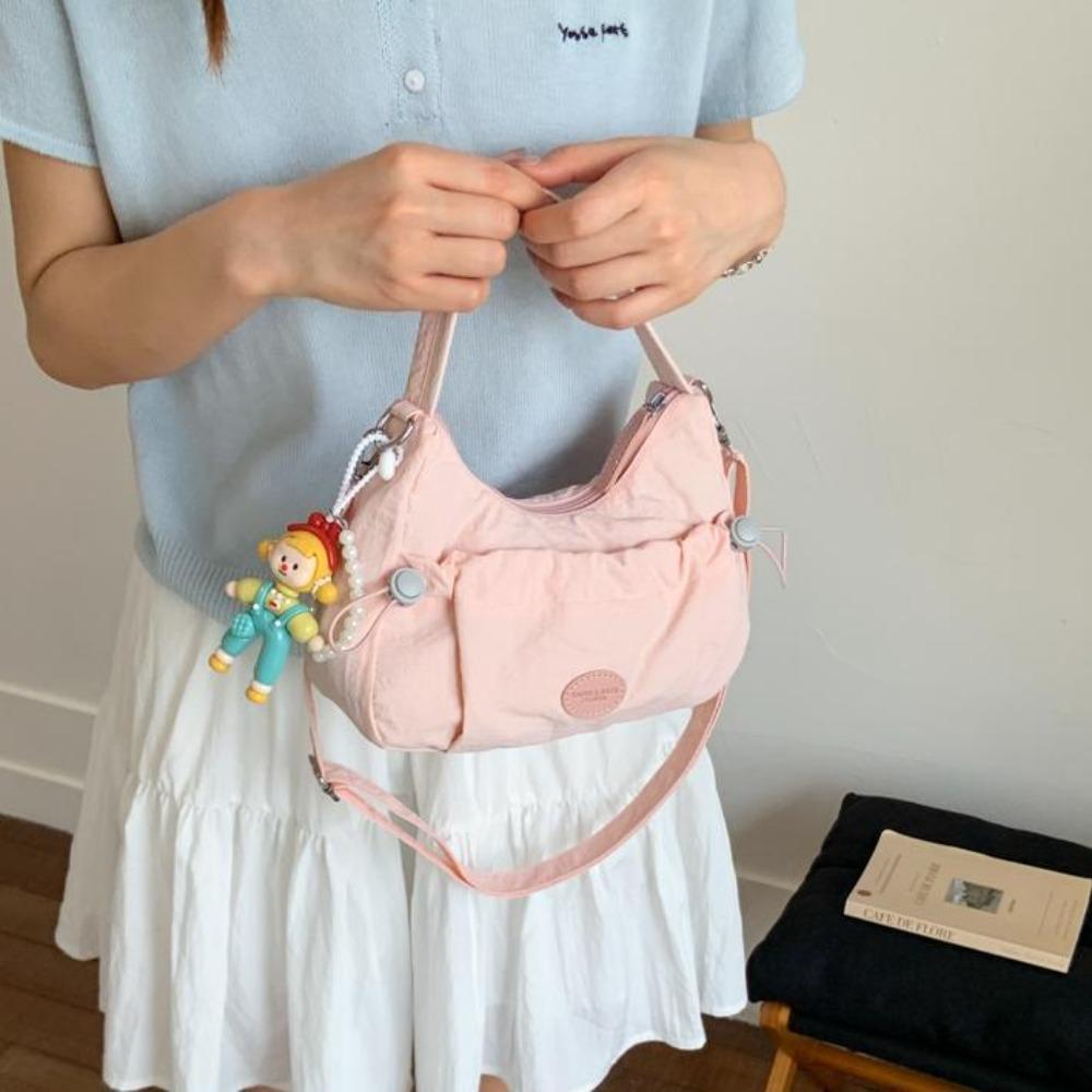 Niche Dumpling Bag New Casual Messenger Bag Women's Fashion Simple High-end Texture Shoulder Bag