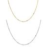 Sparkle Chain Necklace Plated Cute Simple Small Necklaces Cute Infinity Necklace for Women Wedding Jewelry